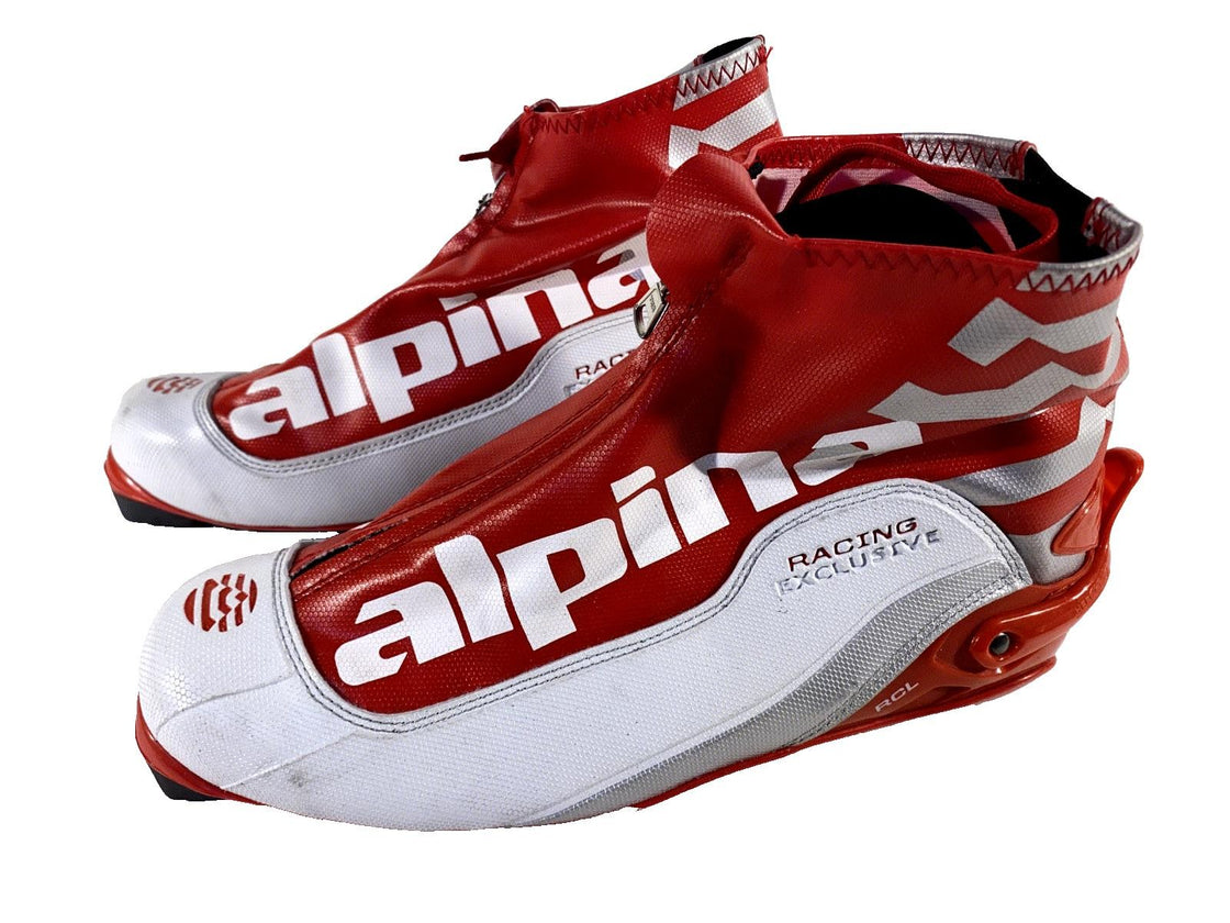 Alpina RCL Classic Nordic Cross Country Ski Boots Size EU45 US11.5 for NNN 312