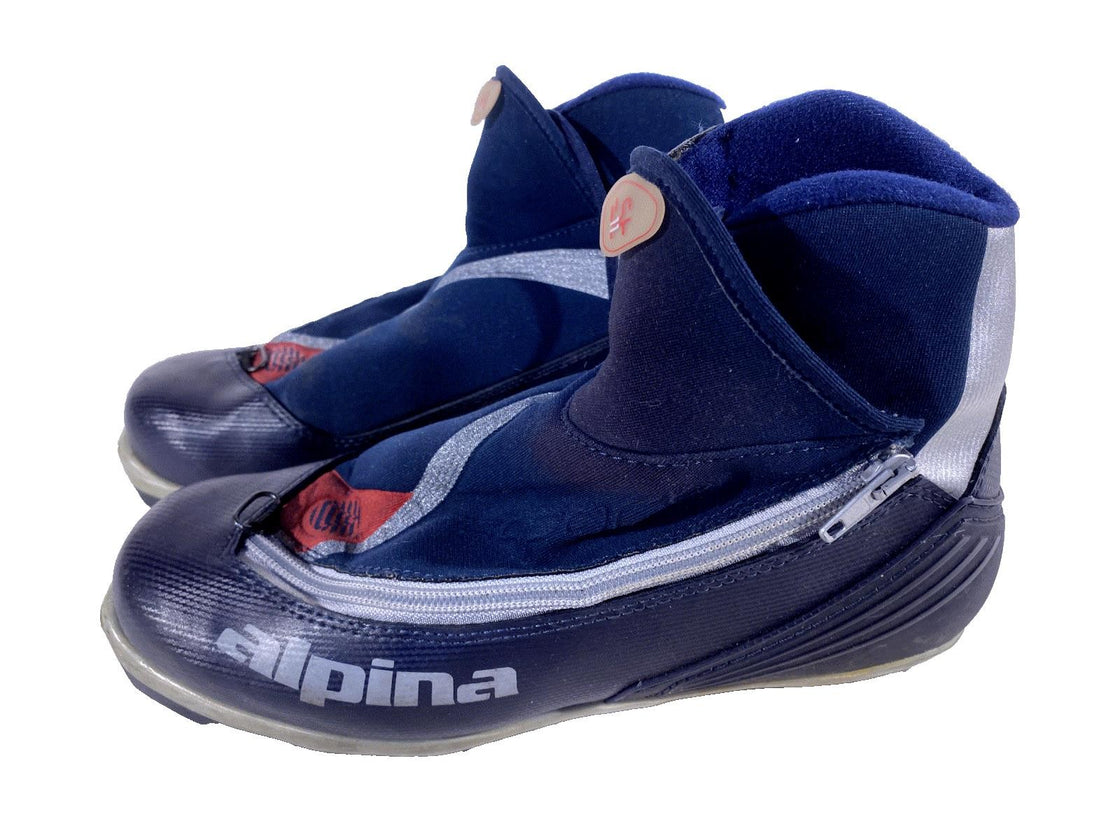 Alpina ST11 Nordic Cross Country Ski Boots Size EU41 US8 NNN bindings 319