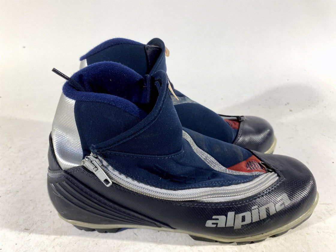 Alpina ST11 Nordic Cross Country Ski Boots Size EU41 US8 NNN bindings 319