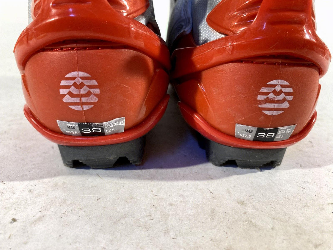 Alpina RCL Classic Nordic Cross Country Ski Boots Size EU38 US6 for NNN 334