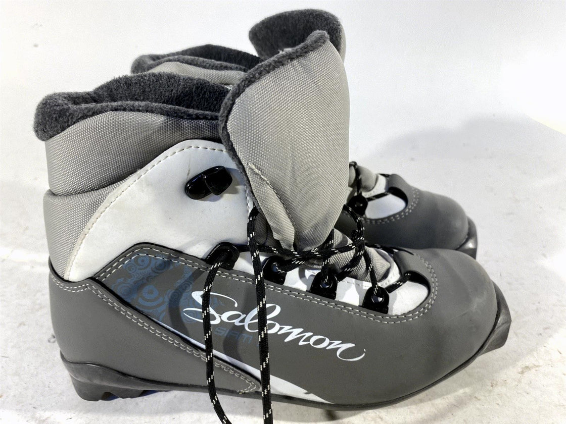 Salomon Siam 5 Nordic Cross Country Ski Boots Size EU38 US6.5 SNS Profil 342