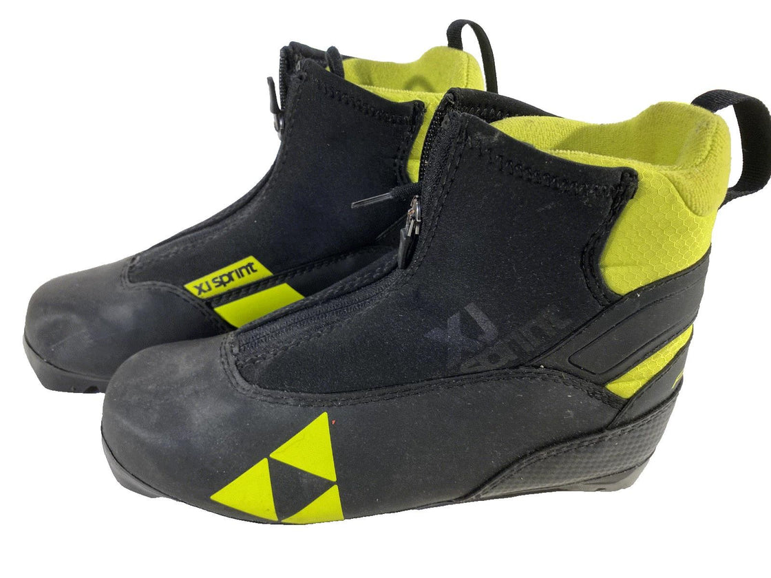 Fischer XJ Sprint Nordic Cross Country Ski Boots Size EU39 US7 for NNN 346