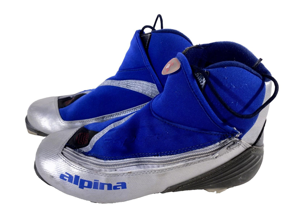 Alpina SP15 Nordic Cross Country Classic Ski Boots Size EU40 US7.5 for NNN 326