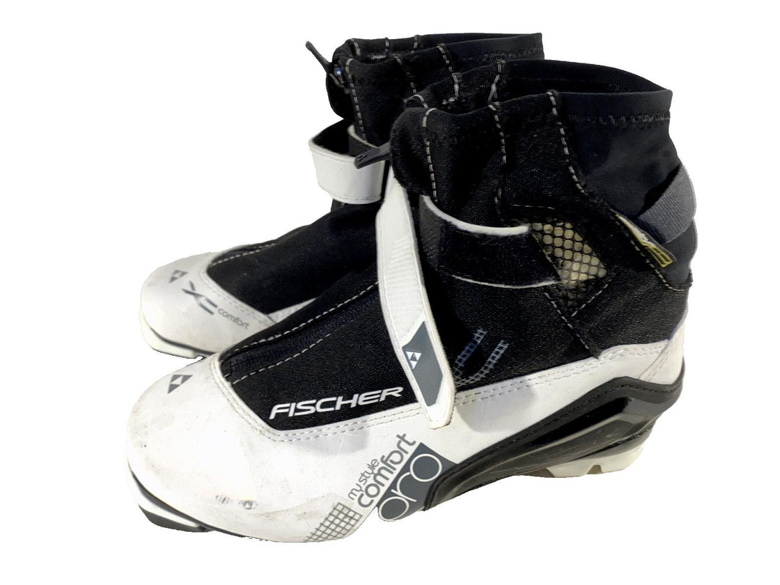 Fischer Comfort Comb Nordic Cross Country Ski Boots Size EU38 US6 NNN 344