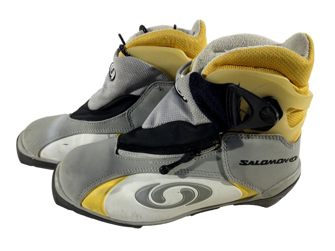 Salomon Nordic Cross Country  Touring Ski Boots Size EU38 US6.5 SNS Profil 349