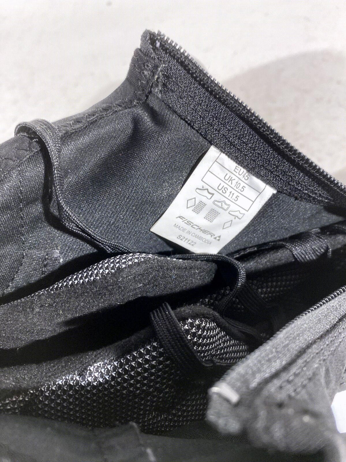 Fischer Power Classic Nordic Cross Country Ski Boots Size EU45 US11.5 NNN 351