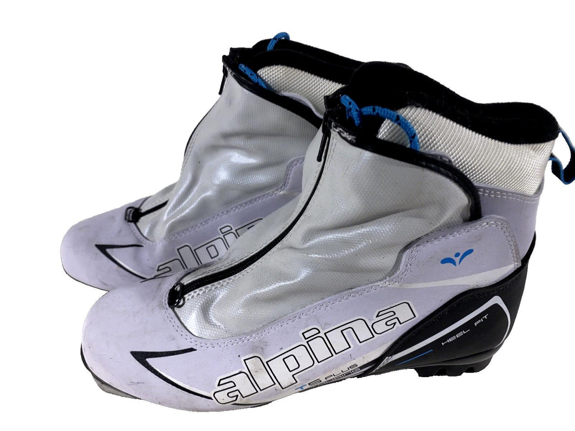 Alpina T5plus Nordic Cross Country Touring Ski Boots Size EU41 US8 for NNN 380
