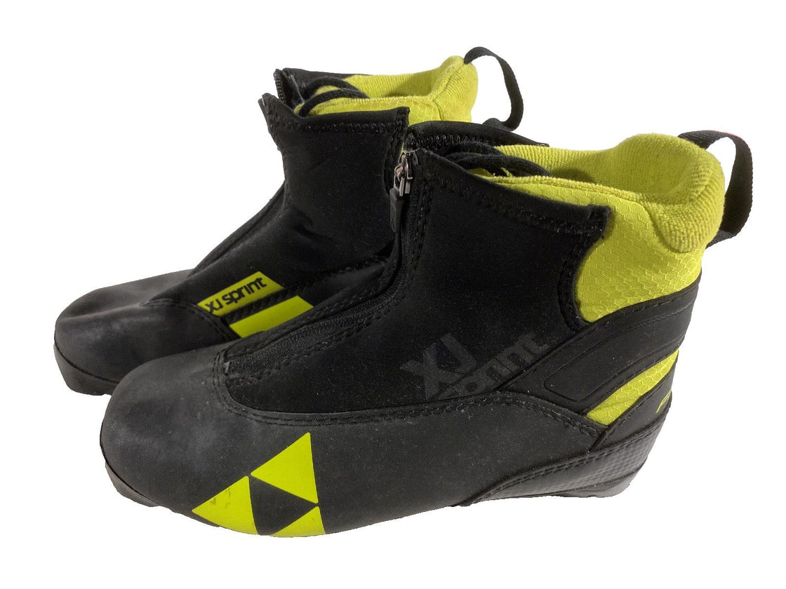 Fischer XJ Sprint Nordic Cross Country Ski Boots Size EU38 US6 NNN 388