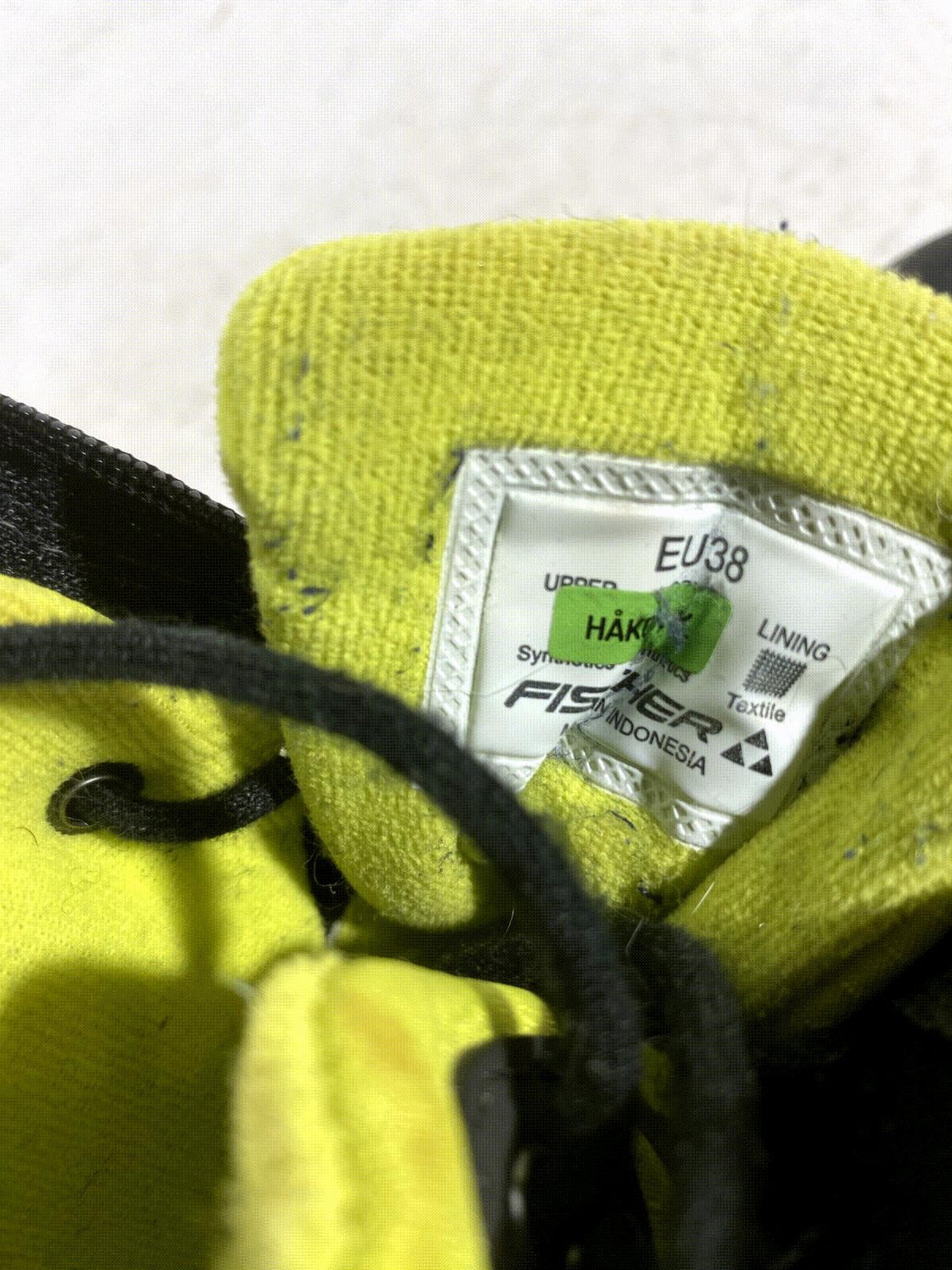 Fischer XJ Sprint Nordic Cross Country Ski Boots Size EU38 US6 NNN 388