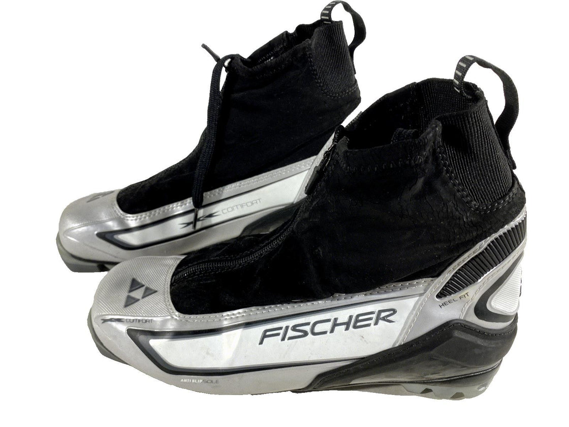 Fischer XC Touring Nordic Cross Country Ski Boots Size EU42 US9 NNN 383