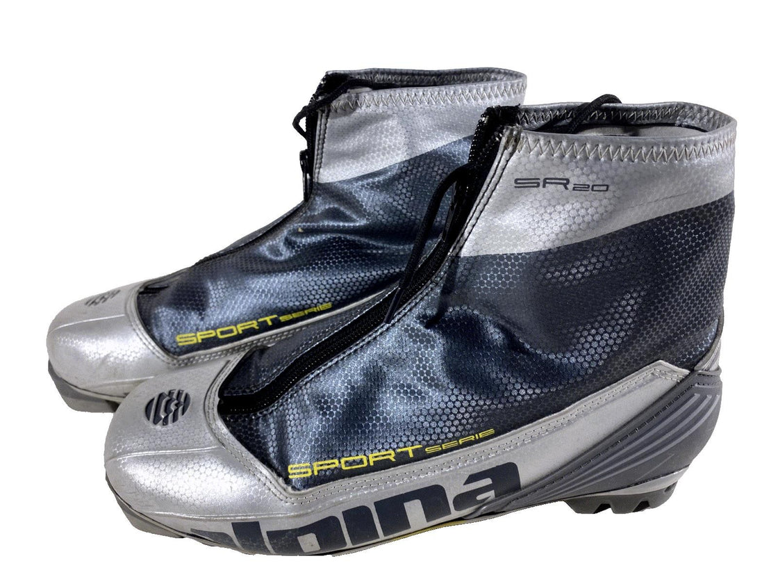 Alpina SR20 Nordic Cross Country Ski Boots Size EU42 US9 NNN bindings 367