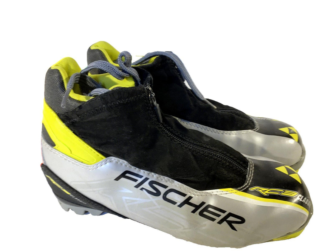 Fischer RC3 Classic Nordic Cross Country Classic Ski Boots Size EU39 US7 NNN 403