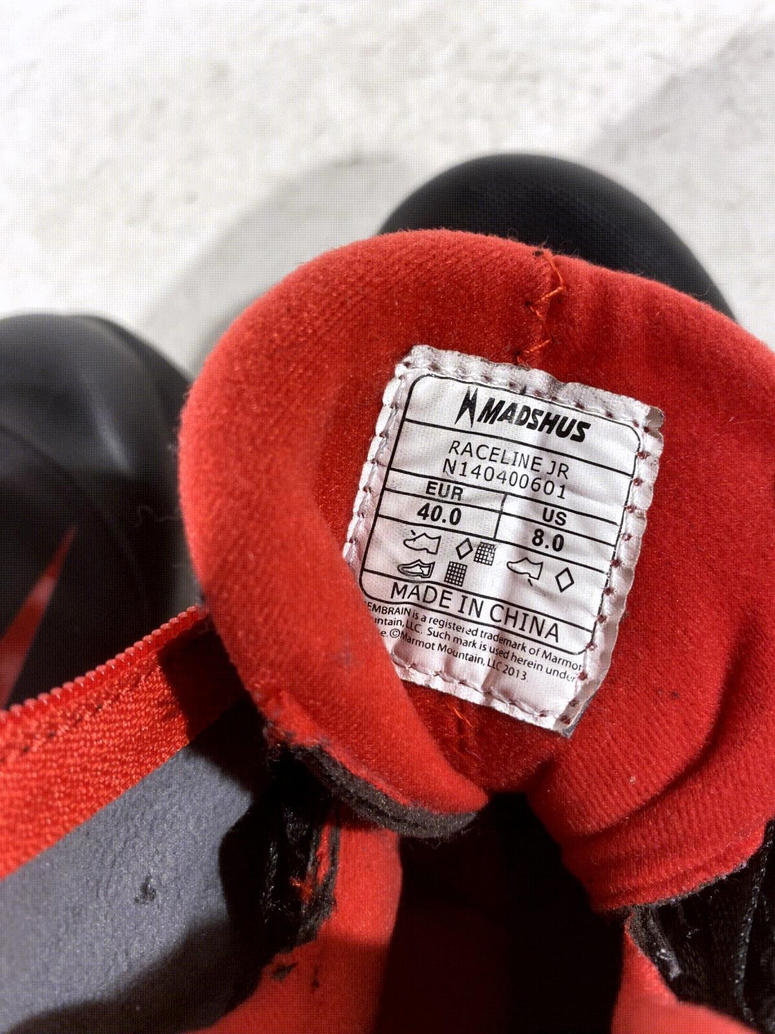 Madshus Race Line Nordic Cross Country Ski Boots Size EU40 US8 NNN 442