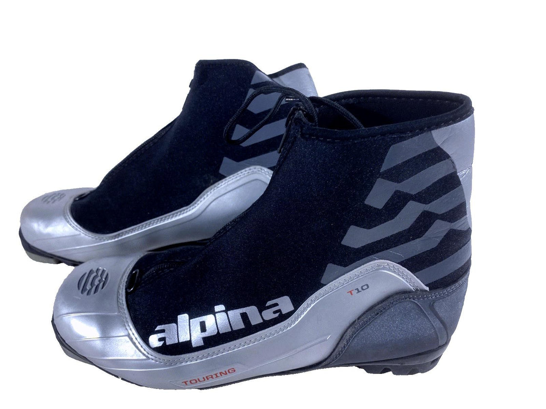 Alpina T10 Nordic Cross Country Touring Ski Boots Size EU41 US8 for NNN 448
