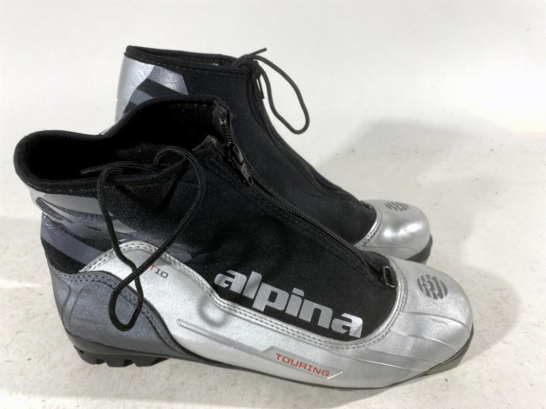 Alpina T10 Nordic Cross Country Touring Ski Boots Size EU41 US8 for NNN 448