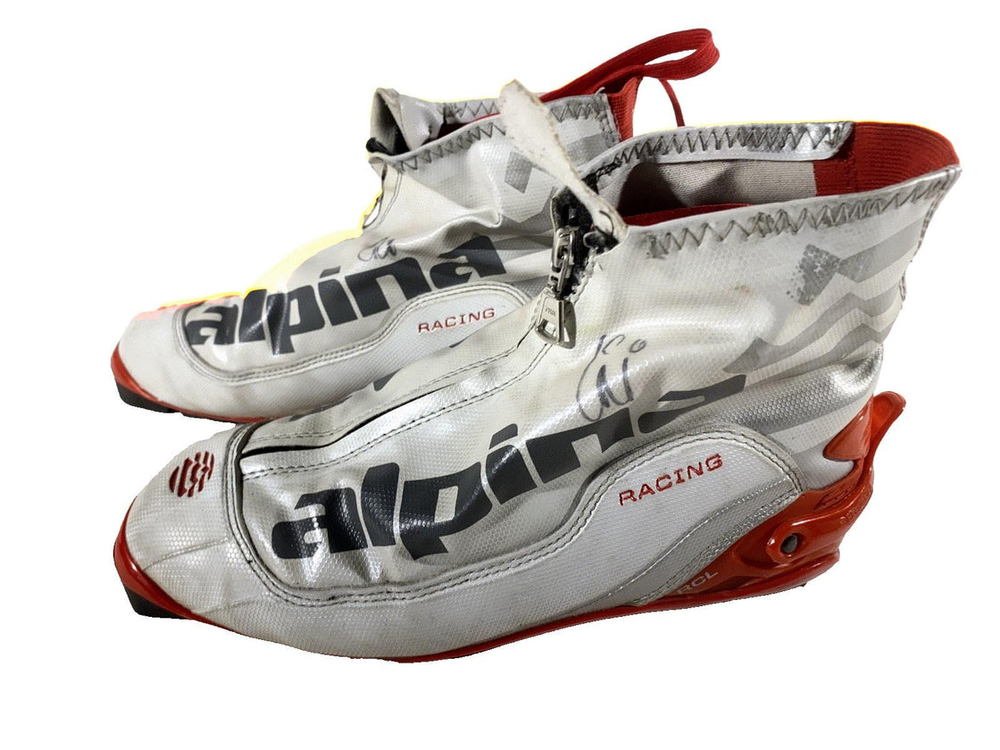 Alpina RCL Classic Nordic Cross Country Ski Boots Size EU39 US7 for NNN 447