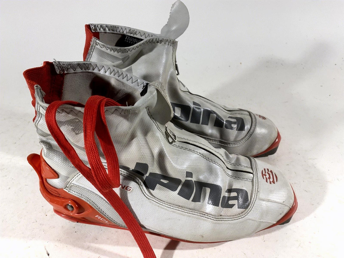 Alpina RCL Classic Nordic Cross Country Ski Boots Size EU39 US7 for NNN 447