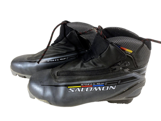 Salomon Active CL Cross Country Ski Boots Classic SNS Pilot EU 38.5 US 6 451