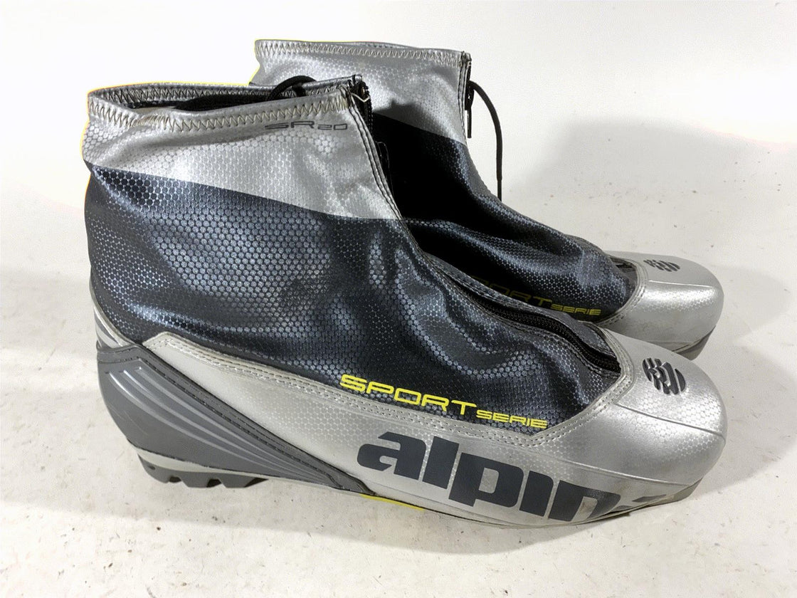 Alpina SR20 Classic Nordic Cross Country Ski Boots Size EU47 US13 for NNN 472