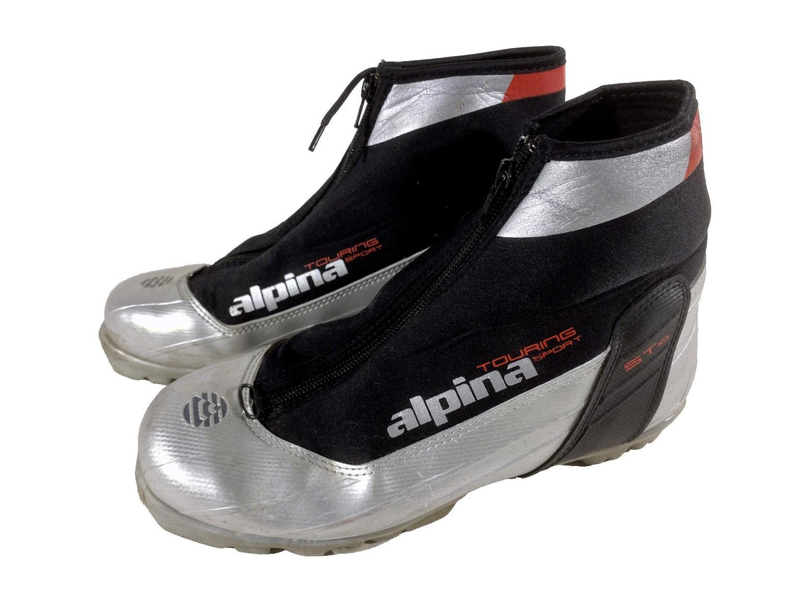 Alpina ST10 Nordic Cross Country Classic Ski Boots Size EU40 US7.5 for NNN 460