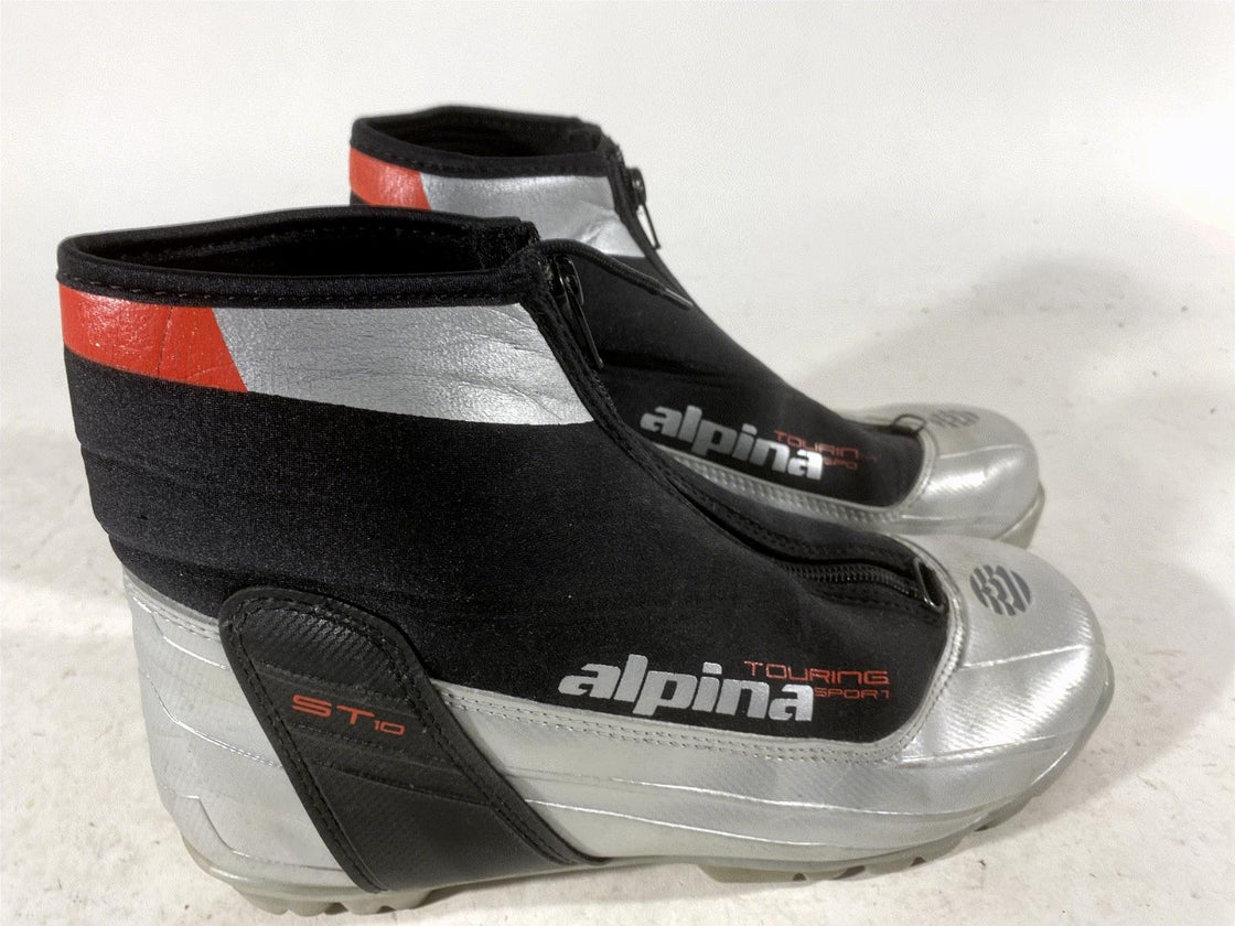 Alpina ST10 Nordic Cross Country Classic Ski Boots Size EU40 US7.5 for NNN 460