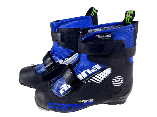 Alpina Frost Cross Country Ski Boots Classic NNN EU 35 US 3.5 Kids 230mm 502