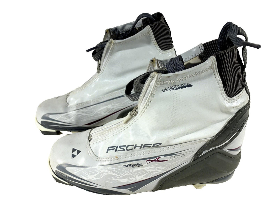 Fischer XC Control Combi Nordic Cross Country Ski Boots Size EU39 US7 NNN 523