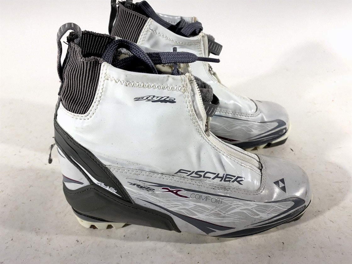 Fischer XC Control Combi Nordic Cross Country Ski Boots Size EU39 US7 NNN 523