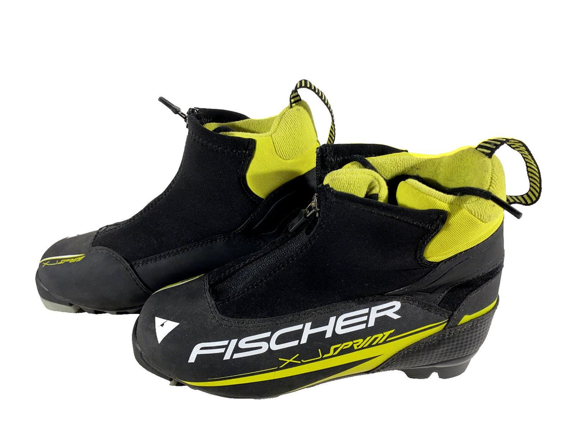 Fischer XJ Sprint Nordic Cross Country Ski Boots Size EU38 US6 NNN 548