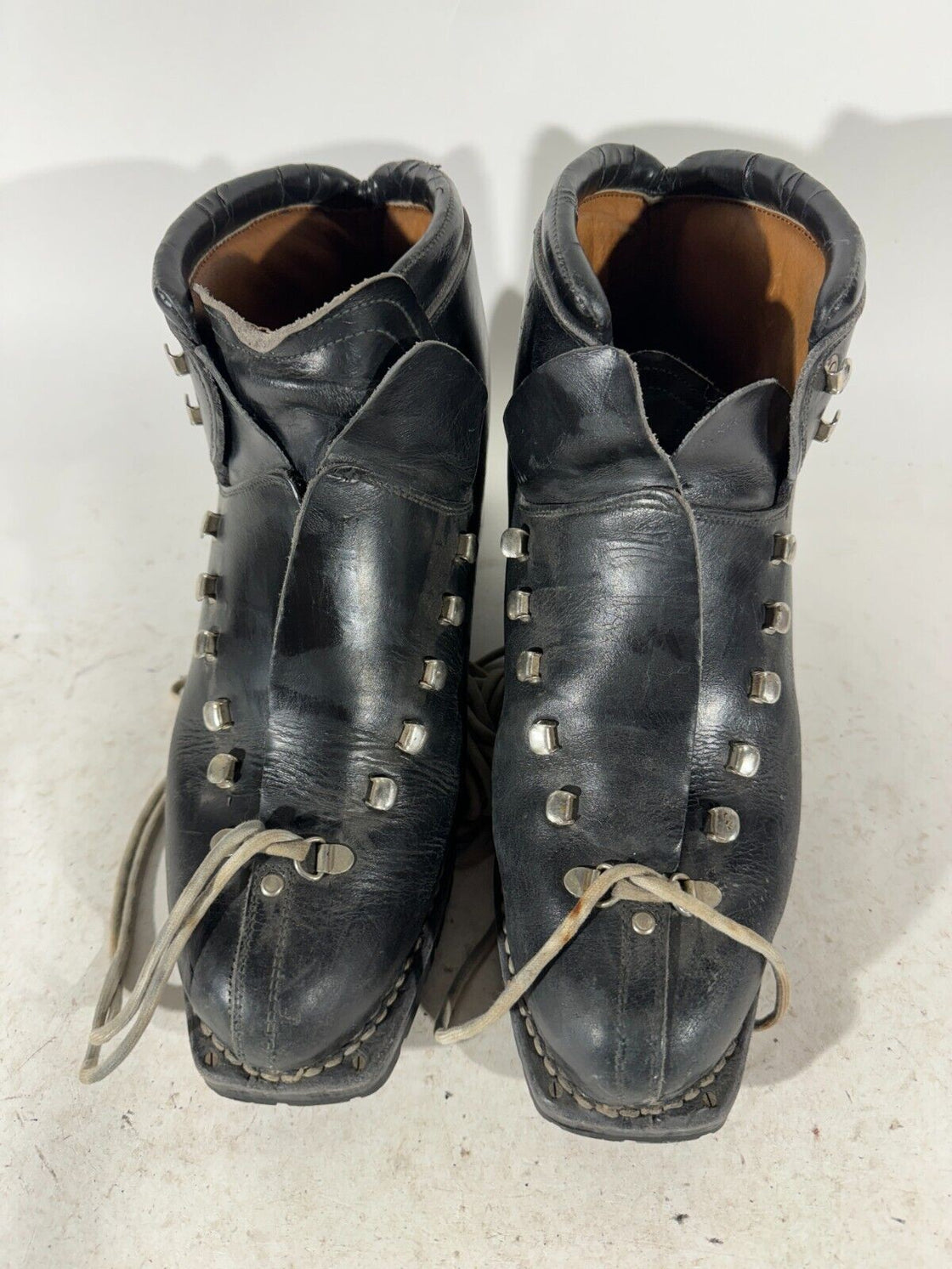 VALSPORT Vintage Cross Country Ski Boots Kandahar Cable Bindings EU43 US9 KL185