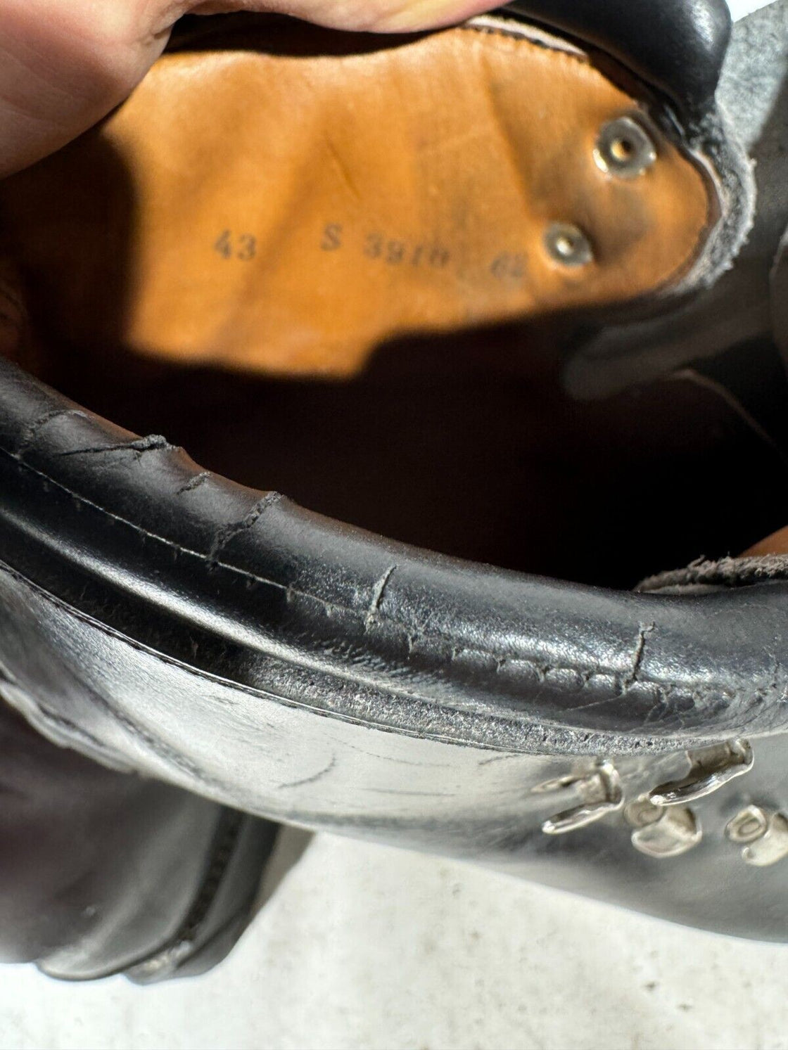 VALSPORT Vintage Cross Country Ski Boots Kandahar Cable Bindings EU43 US9 KL185