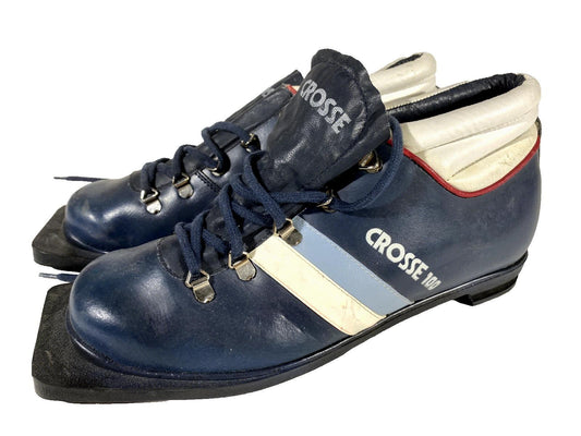 Crosse Cross Country Ski Boots Backcountry 75mm NN EU 41 US 8 Vintage 261mm 1724