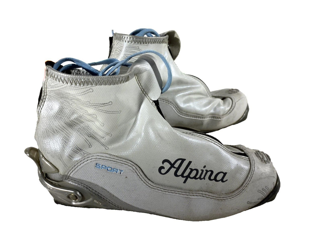 Alpina SCL Racing Nordic Cross Country Ski Boots Size EU37 US5.5 for NNN 2907