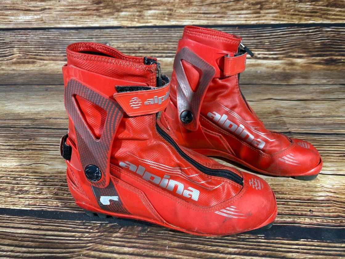 Alpina RJ Racing Nordic Cross Country Ski Boots Size EU38 US6 NNN 2879