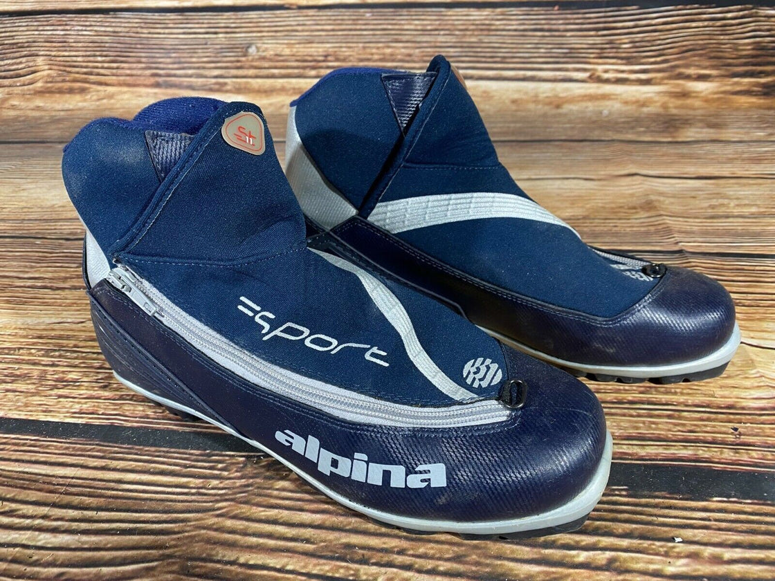 Alpina ST11 Nordic Cross Country Ski Boots Size EU43 US9.5 for NNN 2979