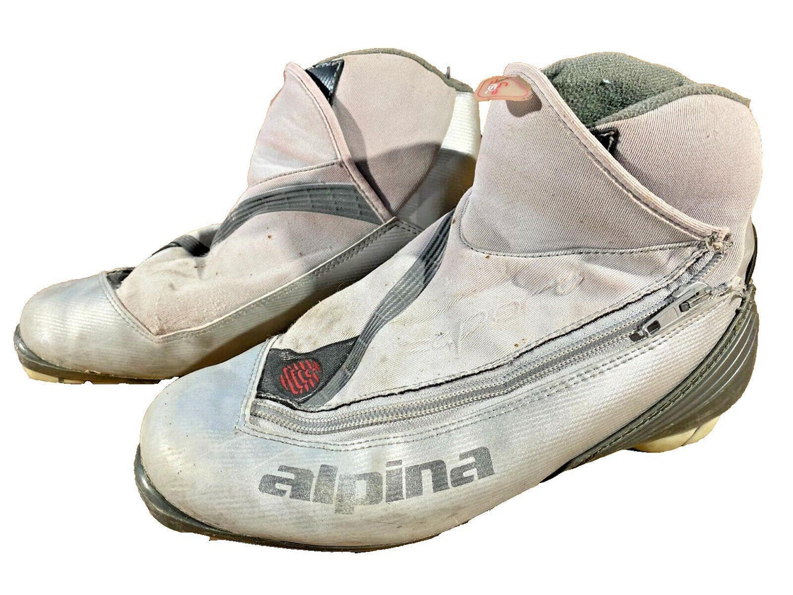 Alpina SP15L Nordic Cross Country Ski Boots Size EU40 US8.5 for NNN 2974