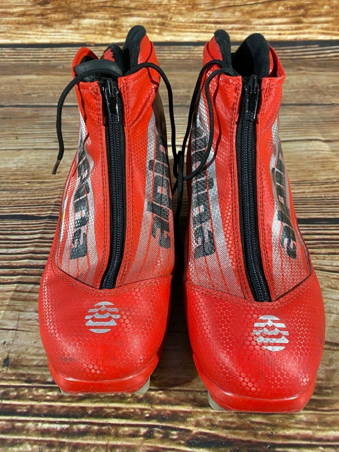 Alpina RCL Nordic Cross Country Ski Boots Size EU40 US7.5 NNN bindings 2936