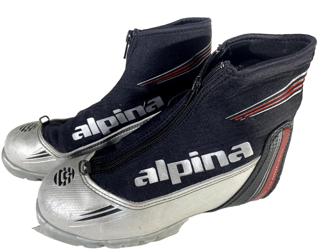 Alpina ST10 Jr Classic Nordic Cross Country Ski Boots Size EU38 US6 NNN 2927