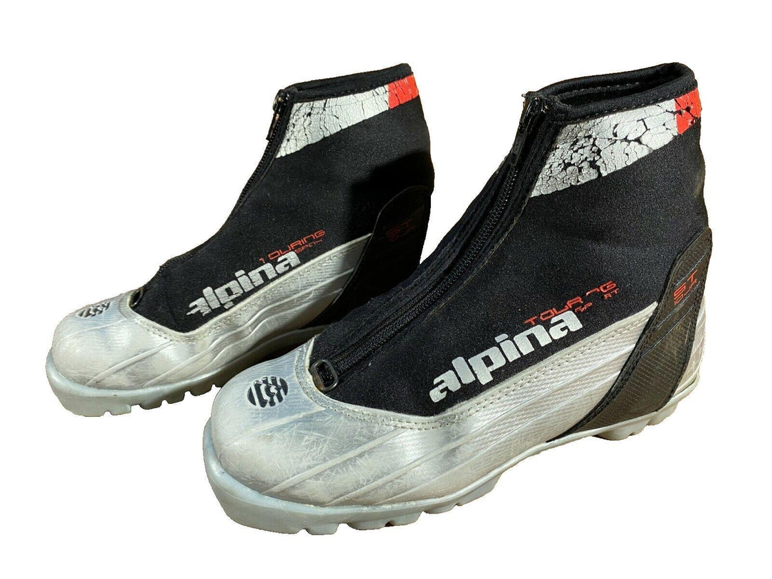 Alpina ST10jr Nordic Cross Country Ski Boots Size EU35 US3.5 NNN 2972
