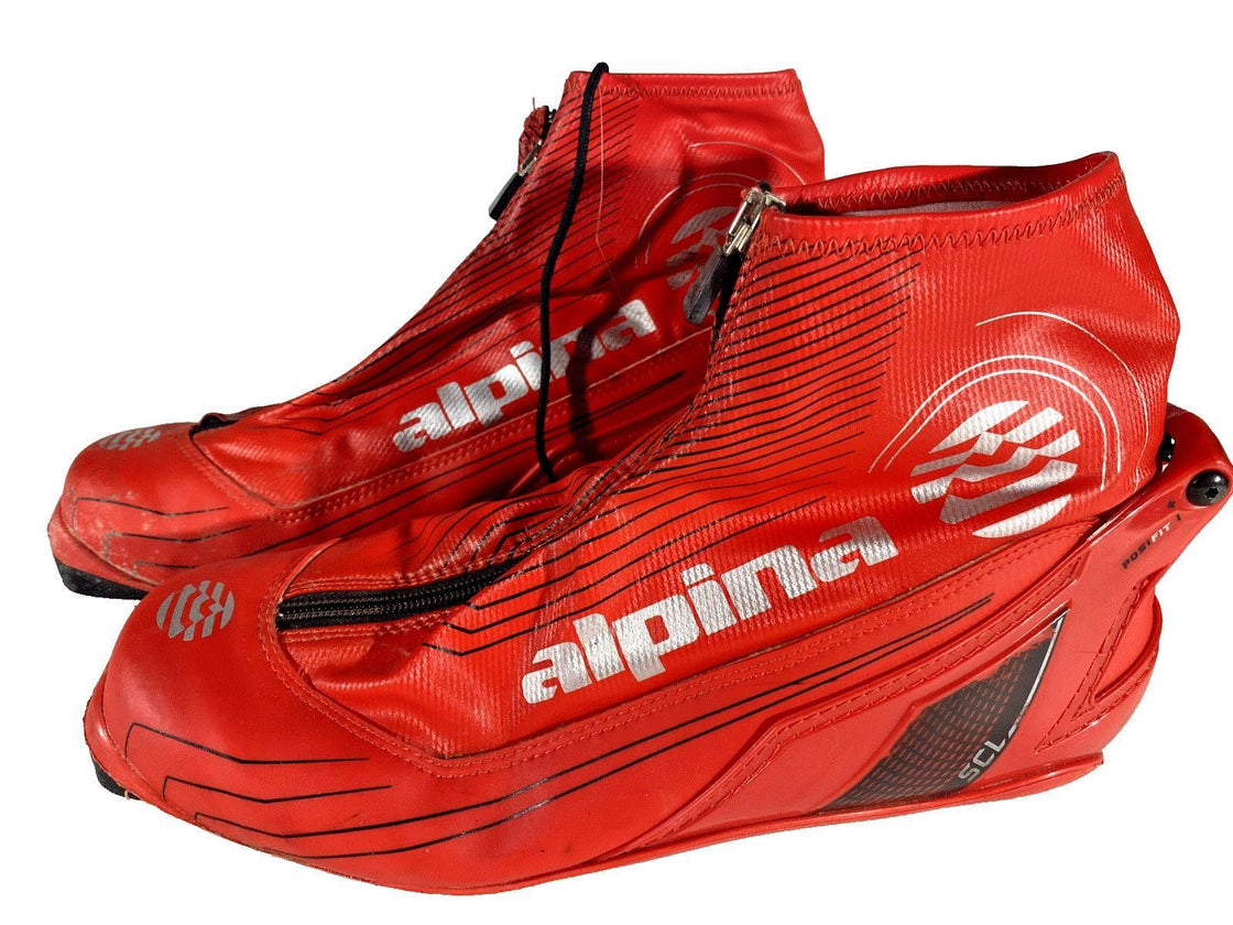 Alpina SCL Classic Nordic Cross Country Ski Boots Size EU45 US11.5 for NNN 2925