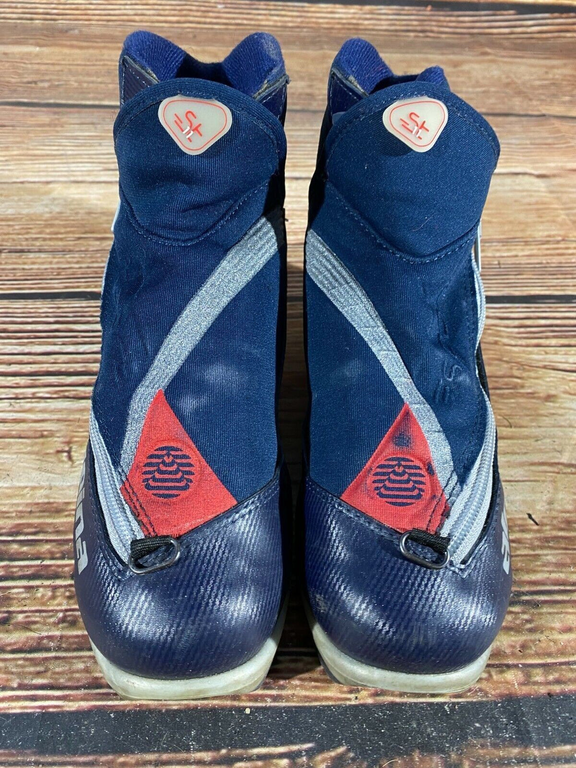 Alpina ST11 Nordic Cross Country Ski Boots Size EU37 US5 NNN bindings 3043