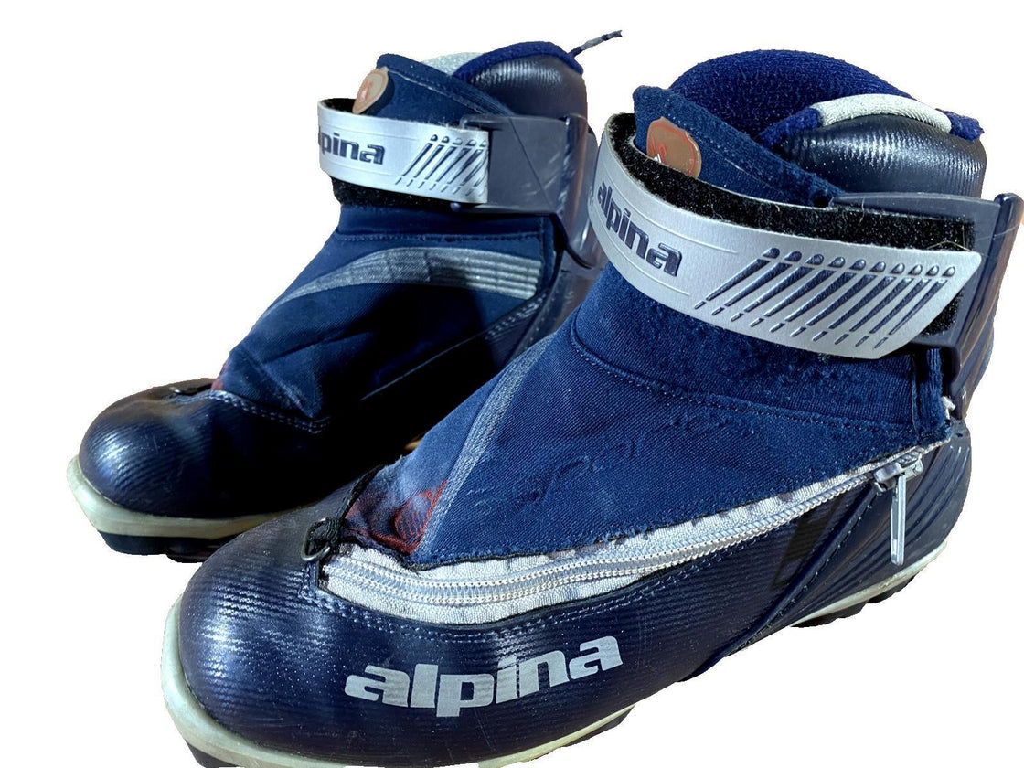 Alpina ST21 Nordic Cross Country Ski Boots Size EU38 US6 for NNN 3084