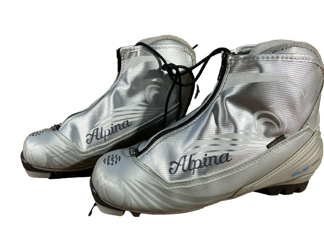 Alpina Eve28G Nordic Cross Country Ski Boots Size EU39 US7 NNN 3055