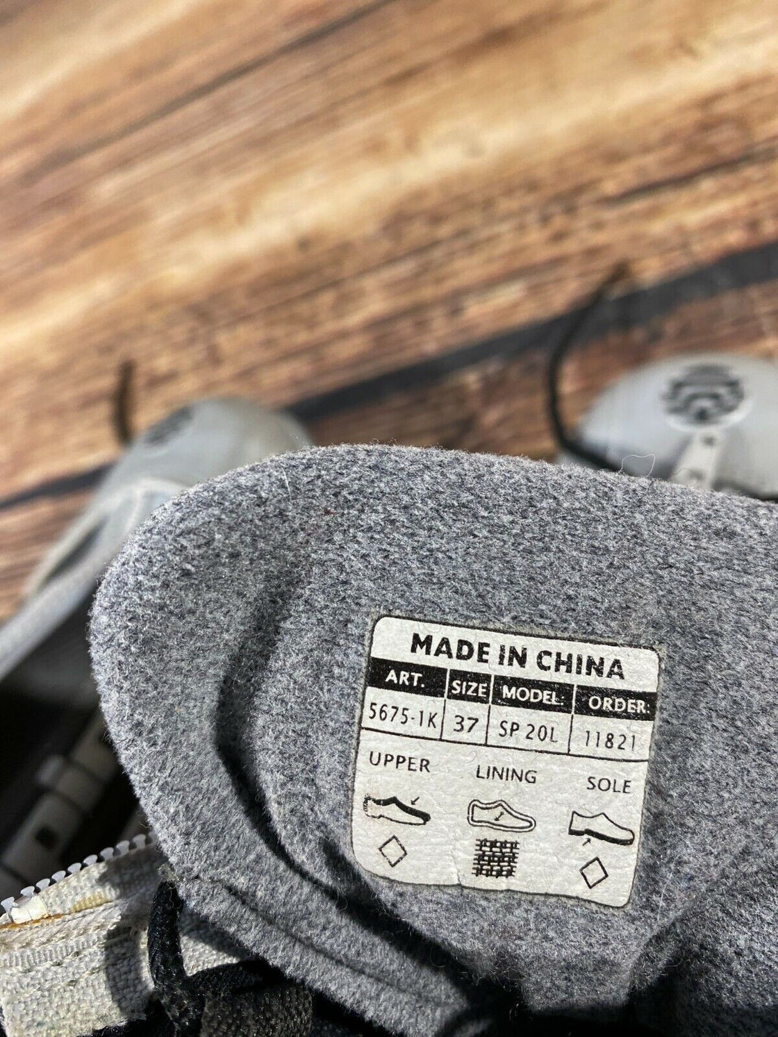 Alpina SP20L Nordic Cross Country Ski Boots Size EU37 US5 NNN bindings 3066