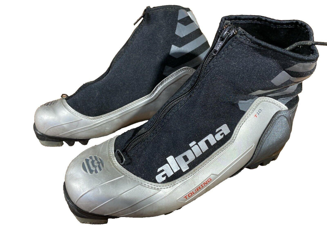 Alpina T10 Cross Country Ski Boots Classic Size EU40 US7.5 NNN Rottefella 3067