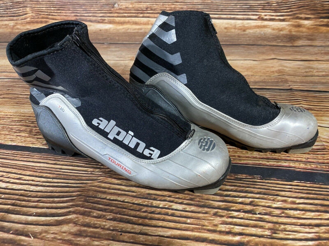Alpina T10 Cross Country Ski Boots Classic Size EU40 US7.5 NNN Rottefella 3067