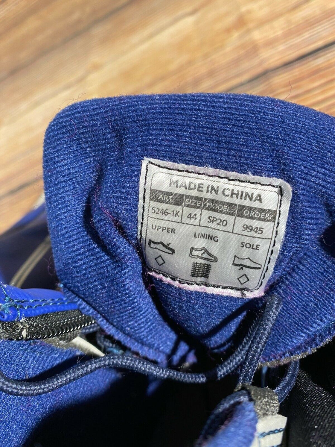 Alpina SP20 Nordic Cross Country Ski Boots Size EU44 US10.5 NNN bindings 3070