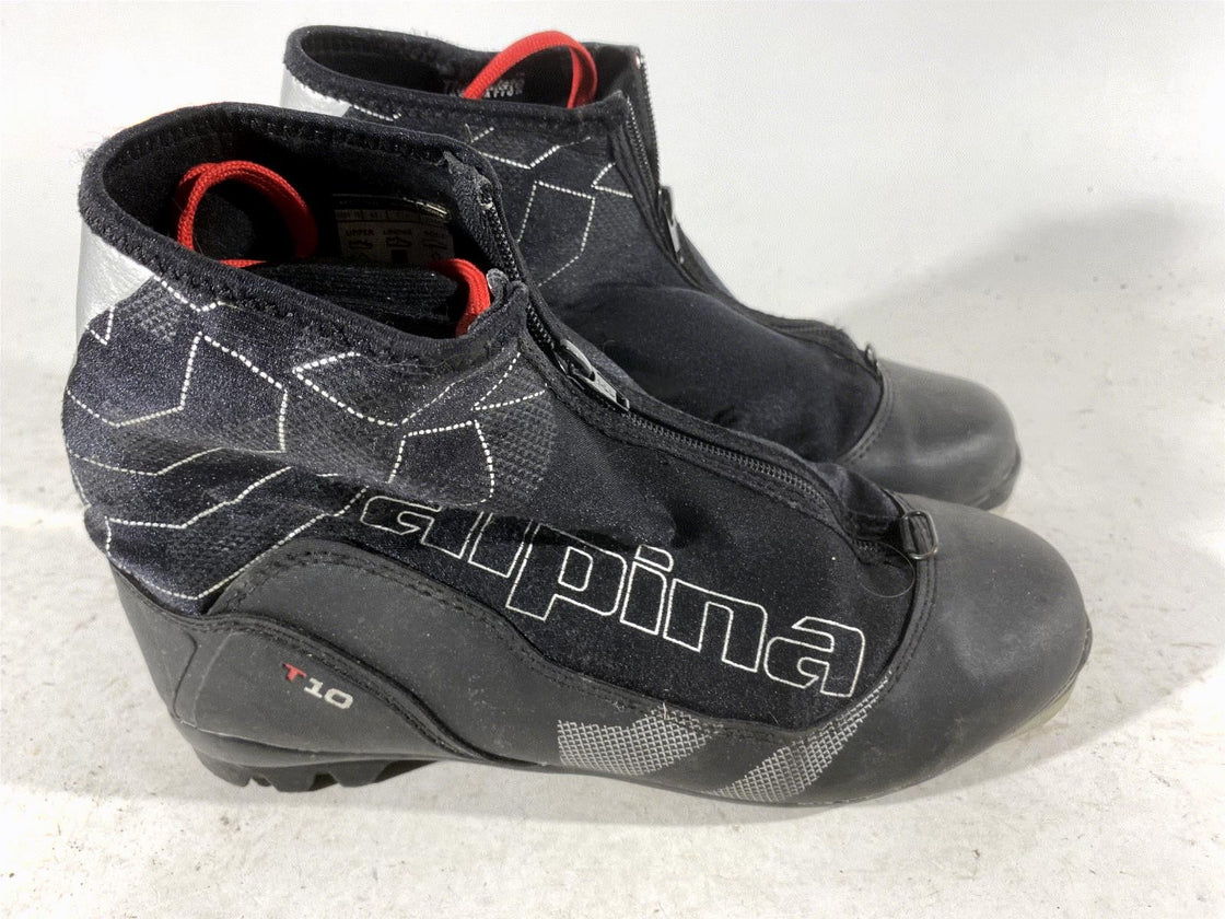 Alpina T10 Nordic Cross Country Touring Ski Boots Size EU41 US8 for NNN 3093
