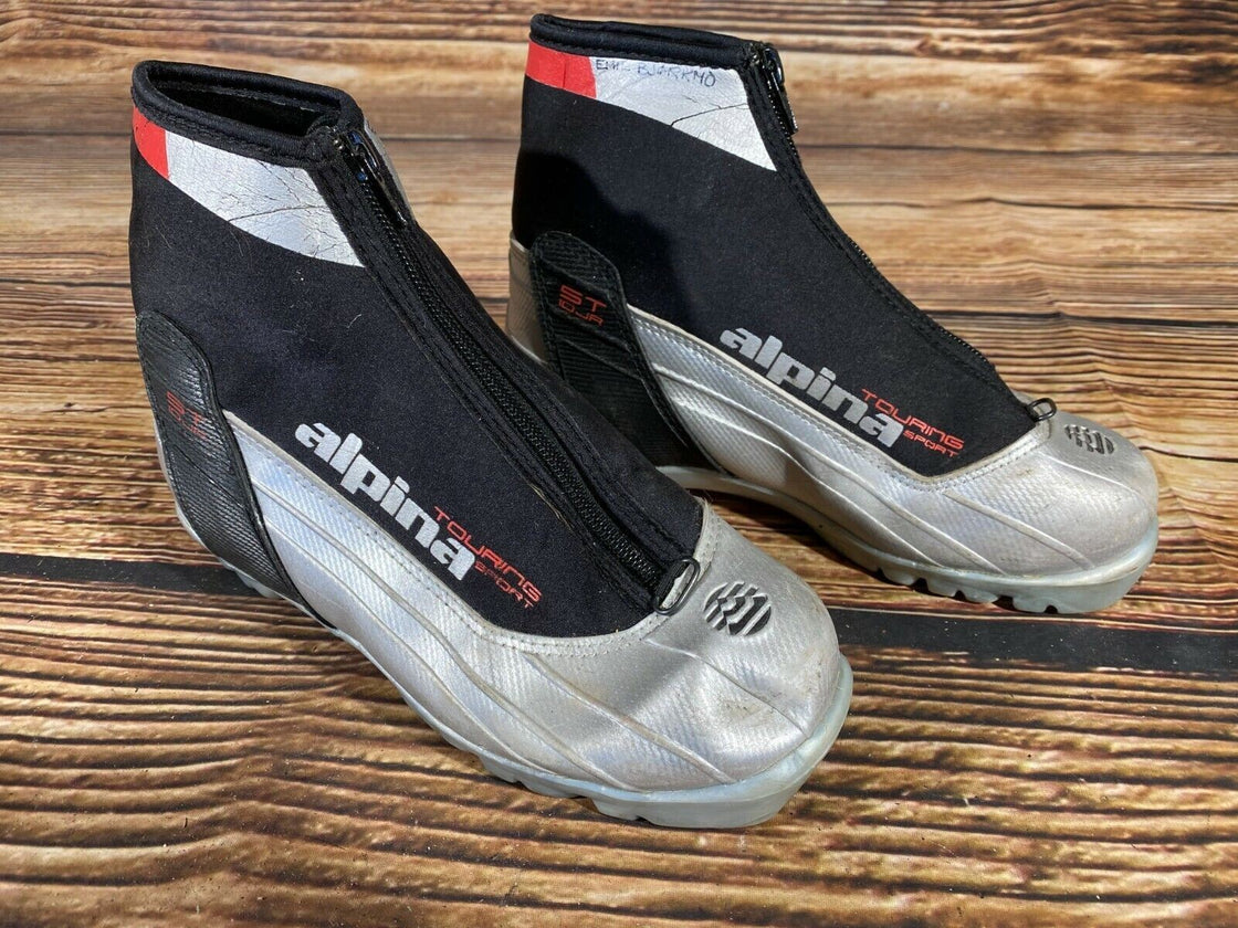 Alpina ST10JR Nordic Cross Country Ski Boots Size EU35 for NNN 3137