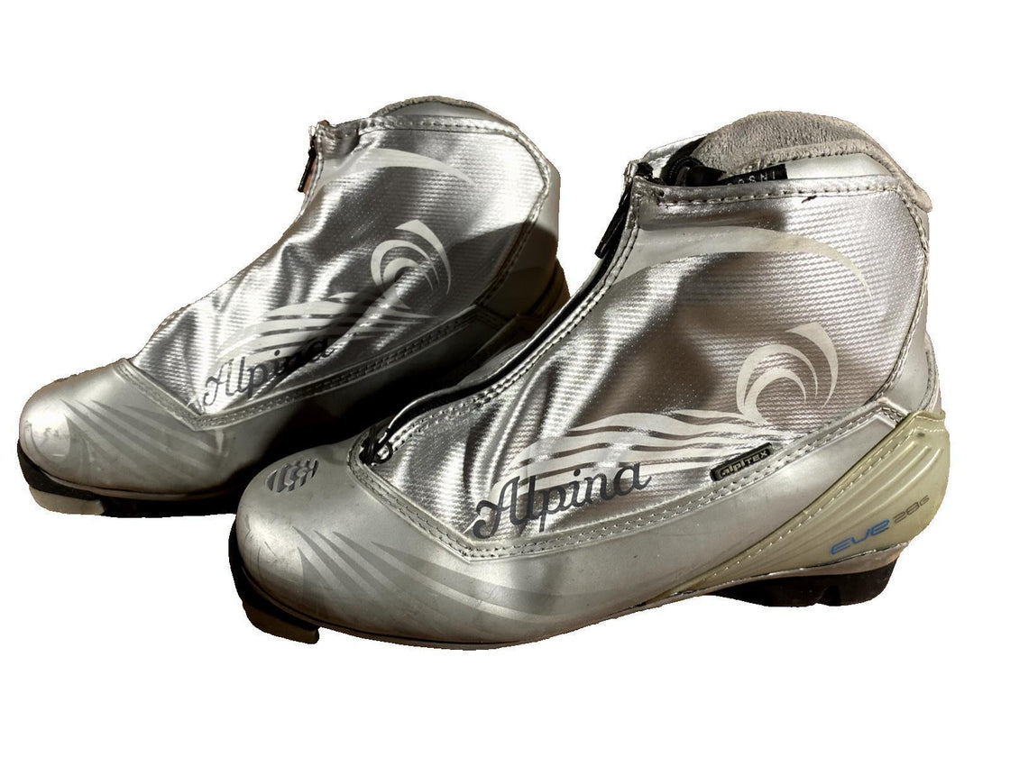 Alpina Eve28G Nordic Cross Country Ski Boots Size EU38 US6 for NNN 3139